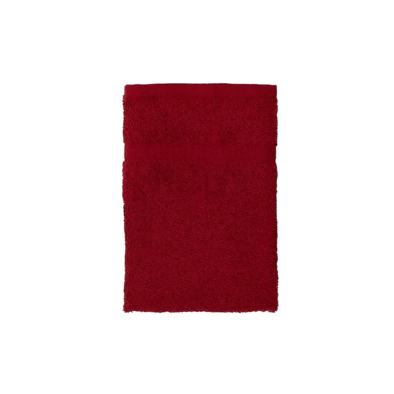 Vannas dvieļu komplekts Okko 743, tumši sarkans, 50 cm x 30 cm, 2 gab.