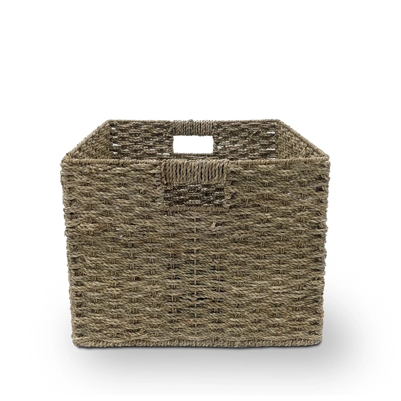 Grozs 40x40x30cm metāls-jūras aļģes