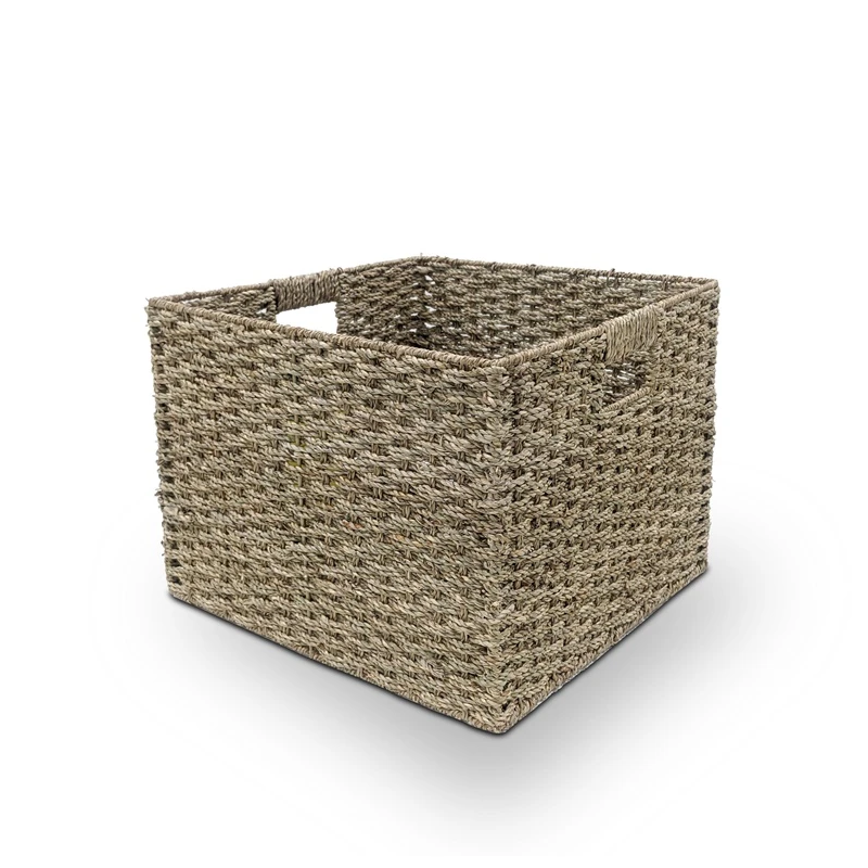 Grozs 40x40x30cm metāls-jūras aļģes