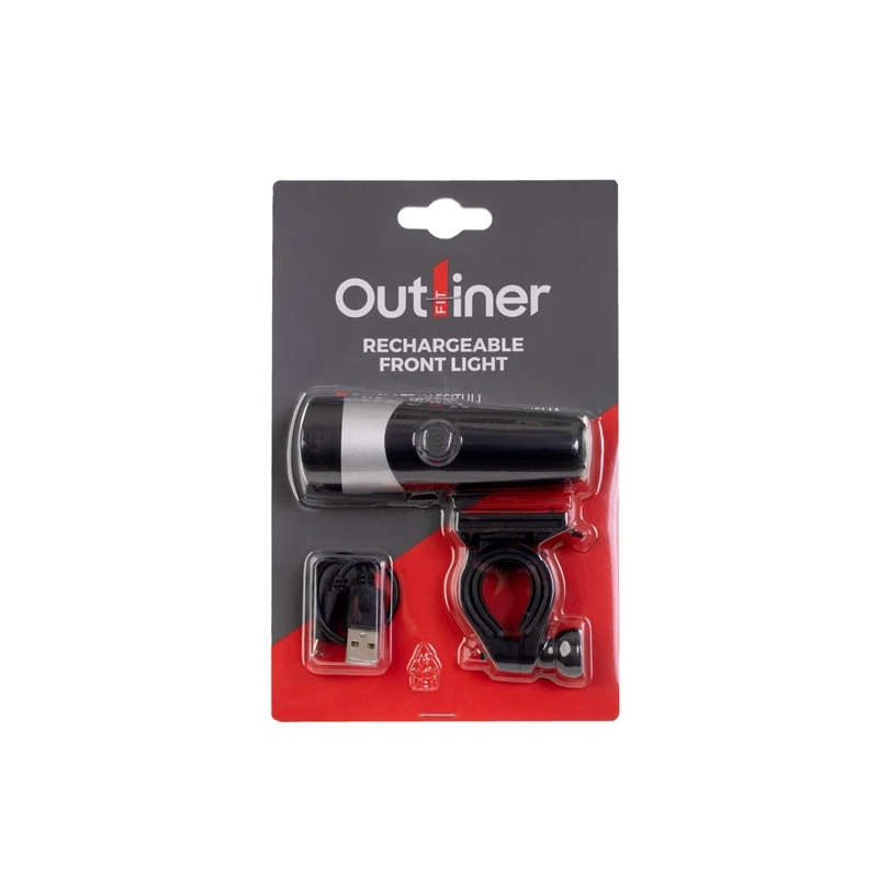 Lukturis priekš.uzlād. melns xc-222