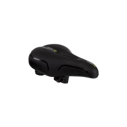 Dviračio balnelis Outliner. putų polietilenas. juoda