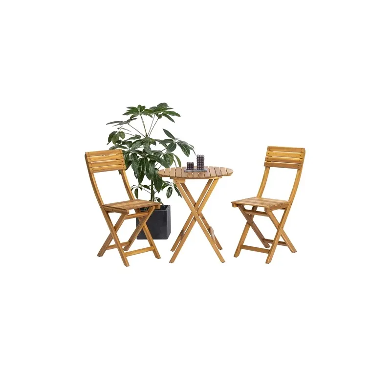 Lauko baldų komplektas Domoletti. medžio. 2 vietų