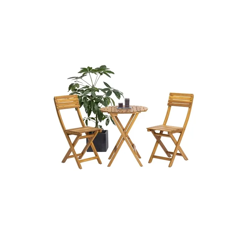 Lauko baldų komplektas Domoletti. medžio. 2 vietų