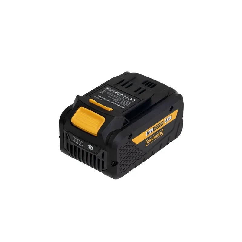 Akumuliatorius Grunder BA-1880B, 18 V, li-ion, 8000 mAh