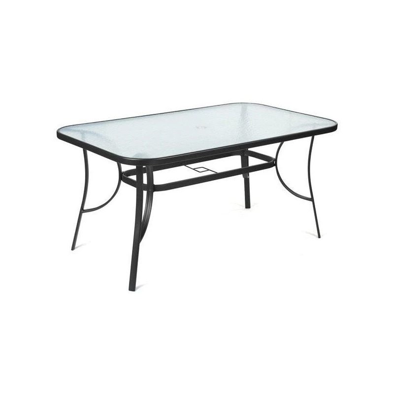 Komplekts mēb.āra 6kr.galds melns hc-891