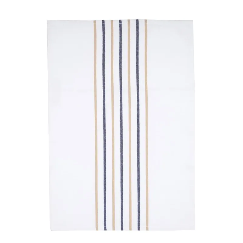 Virtuvinių rankšluosčių rinkinys Okko PMM-KT10R, pilka sp.-smėlio sp., 60 cm x 40 cm, 3 vnt.