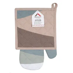 Ahju pajakinnaste ja potihoidjate komplekt Domoletti PMM-G14150C, 18 cm x 31 cm, beež v.