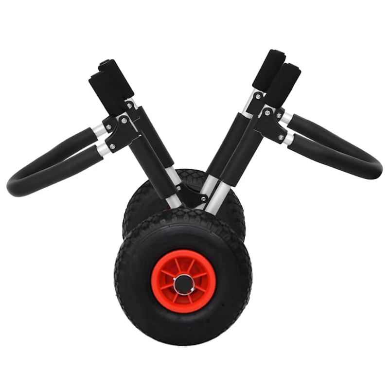 vidaXL SUP ratiņi 2 vējdēļiem, saliekami, 90 kg, alumīnijs