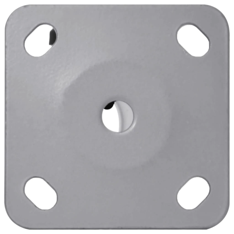 vidaXL saulessarga pamatne, DIA32-34-38 mm kātam, sudrabains tērauds