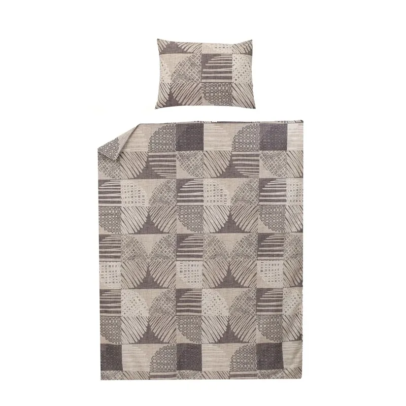 Gultas veļas komplekts Domoletti Seti Mariel, brūna-bēša, 140 x 200 cm