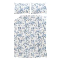 BED COV SET Tropical Eden SATEEN 200x220
