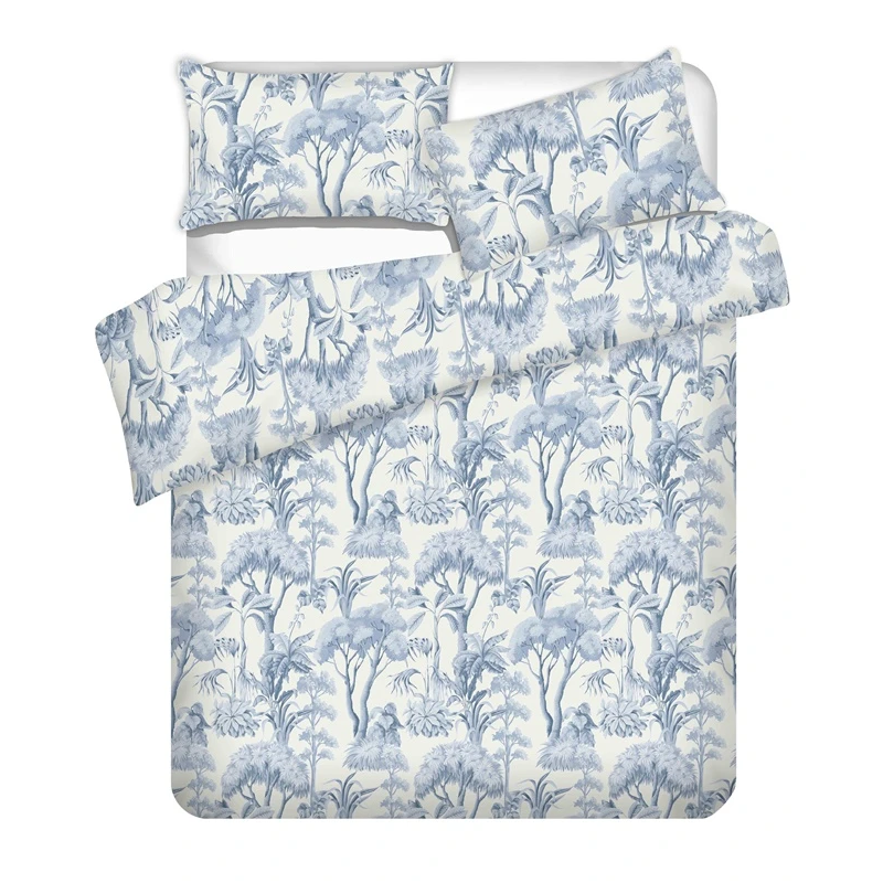 BED COV SET Tropical Eden SATEEN 200x220