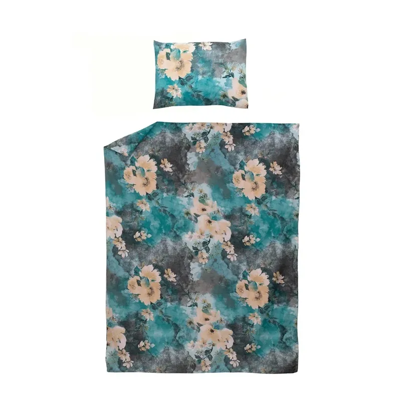 Gultas veļas komplekts Domoletti Avital, pelēka-gaiši zila, 140 x 200 cm