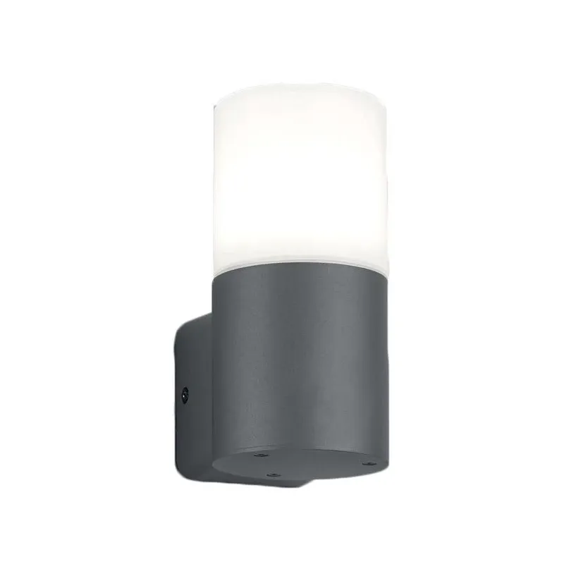 Āra sienas lampa Domoletti Orte, 40W, E27, IP44, melna krās., 8.5 cm x 17.5 cm