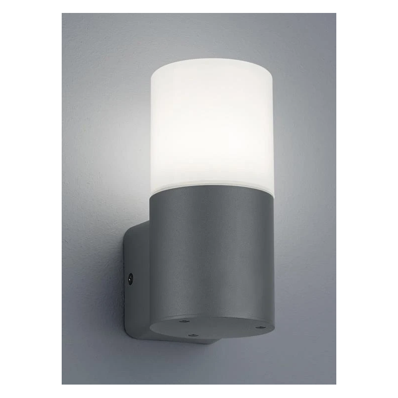 Sienas lampa orte e27 ip44 14216 melna