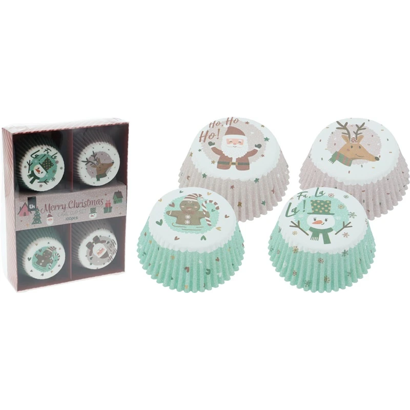 Formas kēksiņu ziemassvētku 100gab