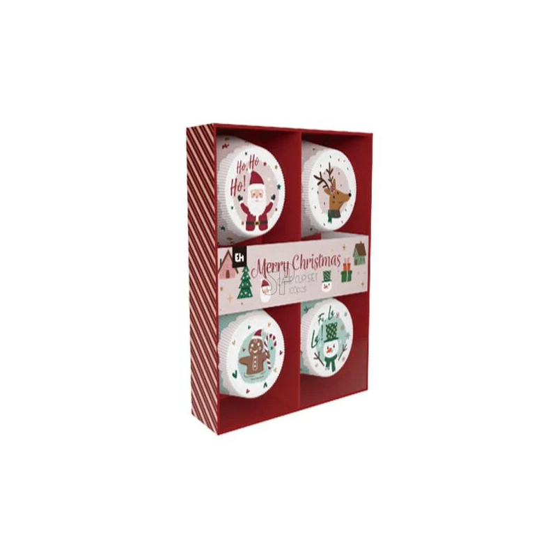 Formas kēksiņu ziemassvētku 100gab