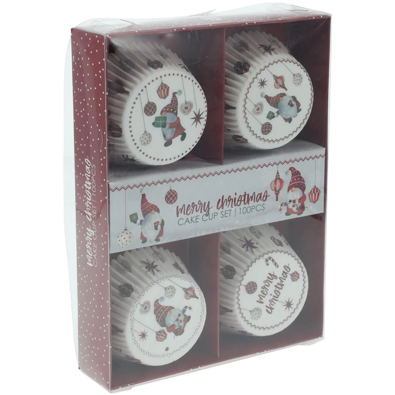 Formas kēksiņu ar rūķi 100gab