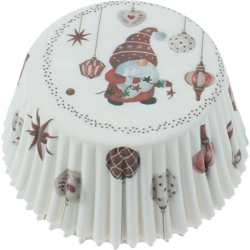 Formas kēksiņu ar rūķi 100gab