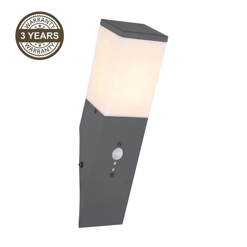 Āra sienas lampa Domoletti Corte DH7430, 15W, E27, IP44, antracīta krās., 8 cm x 33 cm