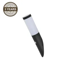 Sieninis lauko šviestuvas Domoletti DH7021, 15W, E27, IP44, juoda sp., 7.6 cm x 41 cm
