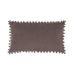 Dekoratiivne padi Domoletti Ponpon, hall v., 30 cm x 50 cm