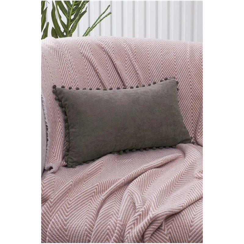 Spilventiņš dekorat ponpon-340 30x50cm