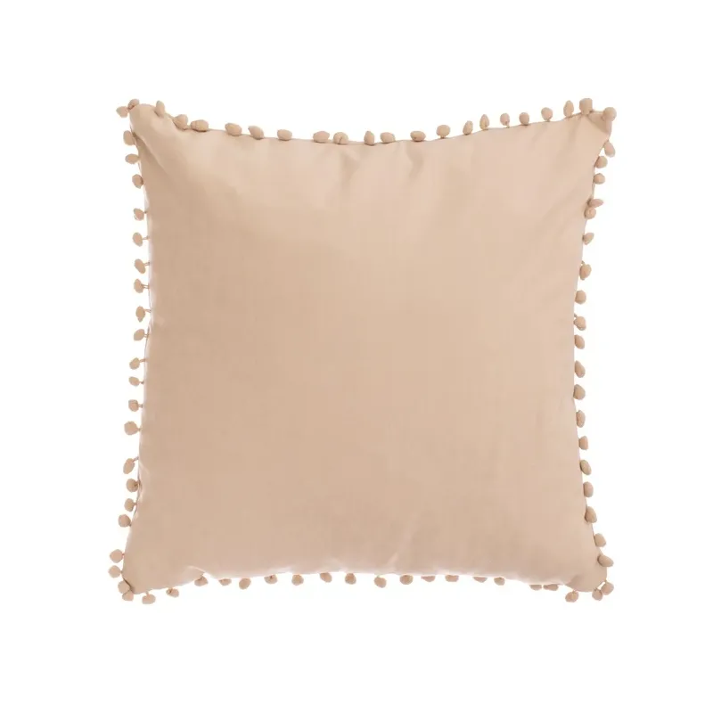 Dekoratīvs spilvens Domoletti Ponpon, bēša krās., 45 cm x 45 cm