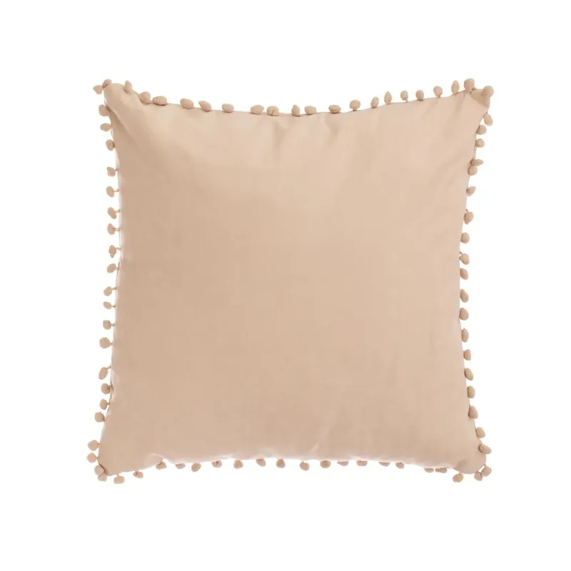 Dekoratīvs spilvens Domoletti Ponpon, bēša krās., 45 cm x 45 cm