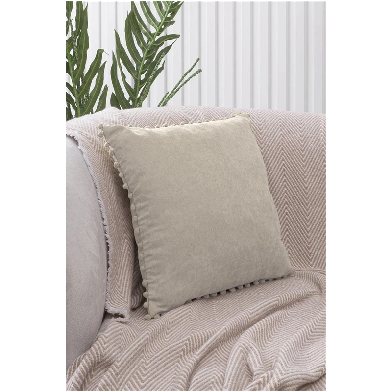 Spilventiņš dekorat ponpon-196 45x45cm