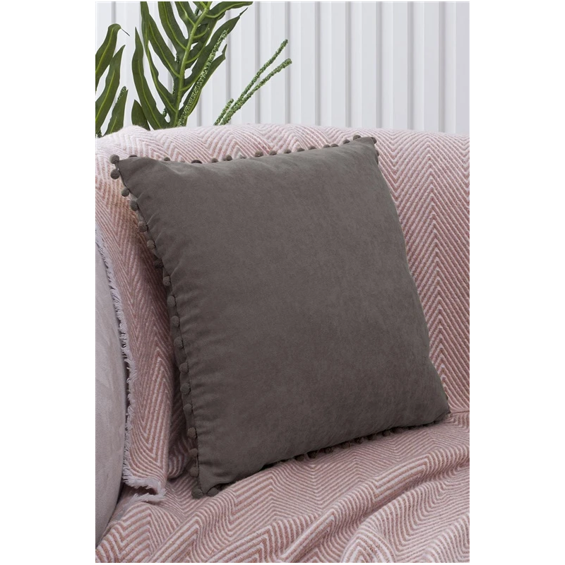 Spilventiņš dekorat ponpon-340 45x45cm