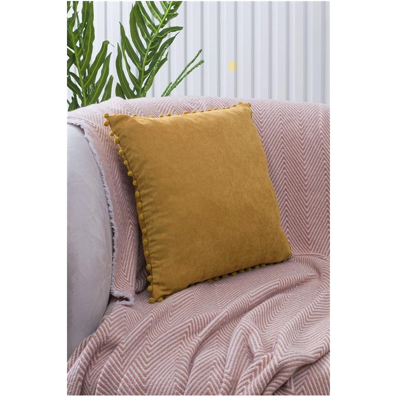 Spilventiņš dekorat ponpon-357 45x45cm