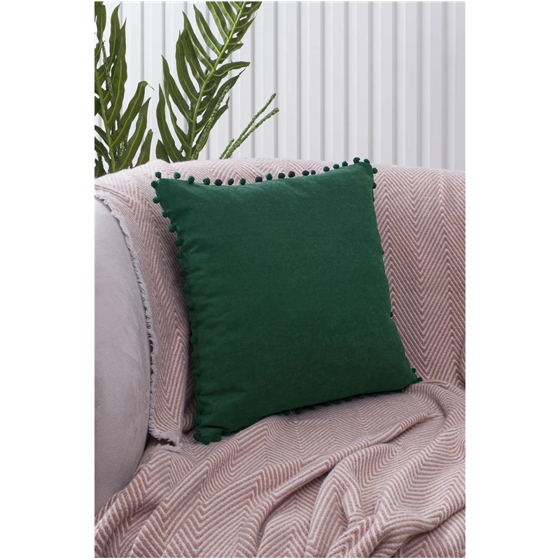 Spilventiņš dekorat ponpon-588 45x45cm