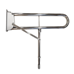 Nolokāms WC rokturis HD-05-PL, 76 cm, hroma krāsā