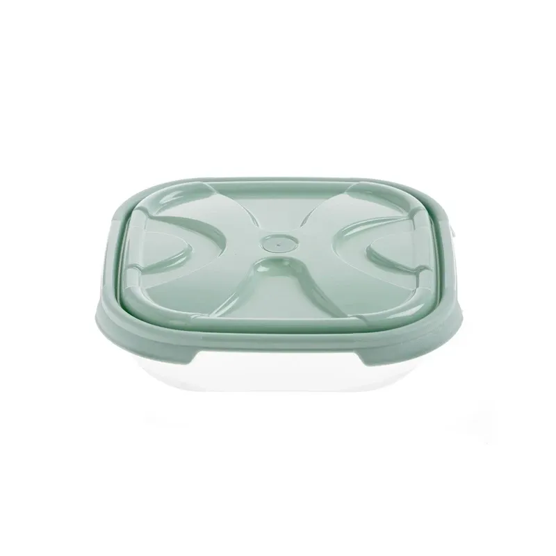 Food container square nordic green 0.55l