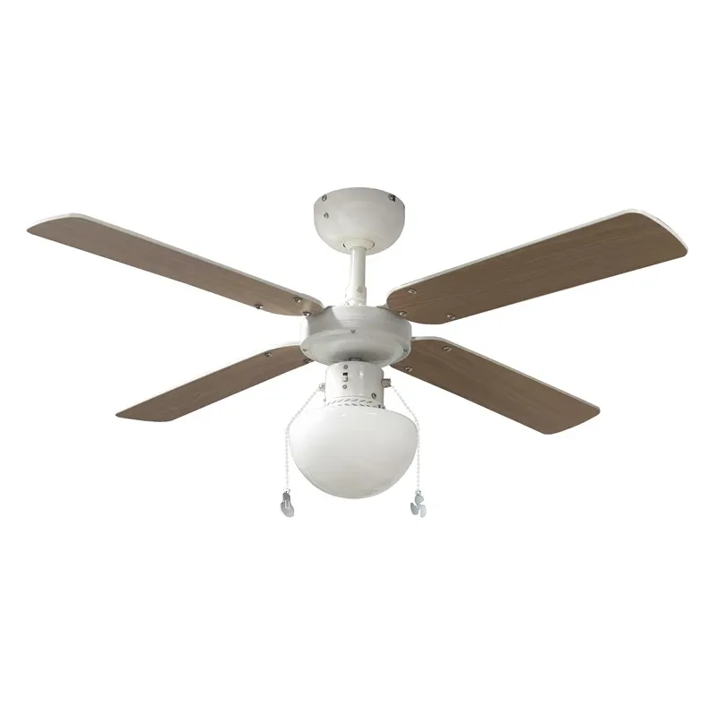 Griestu ventilators ar lampu Domoletti Plino, 50 W, 1 gab.