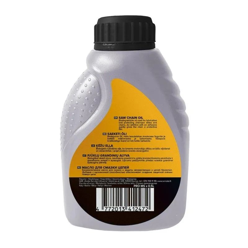Motorzāģu ķēdes eļļa Grunder, 0.5 l