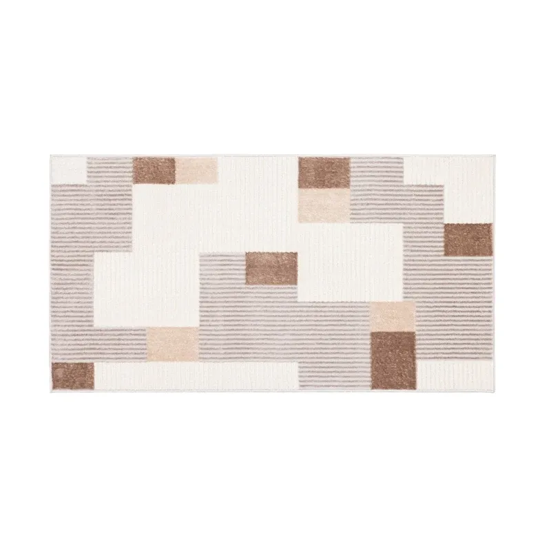 Paklājs Domoletti Omega, pelēka-bēša, 150 cm x 80 cm