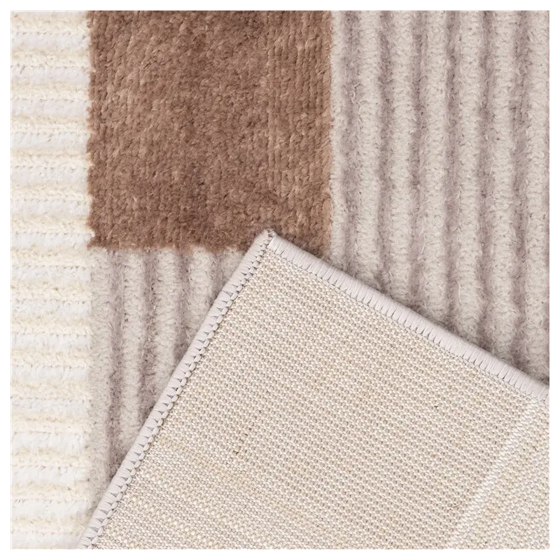 Vaip Domoletti Omega, hall v.-beež v., 150 cm x 80 cm