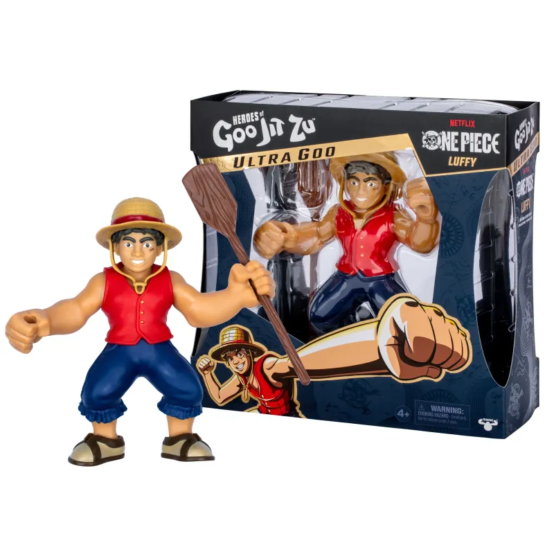 HEROES OF GOO JIT ZU One Peace Ultra Goo figuur Luffy