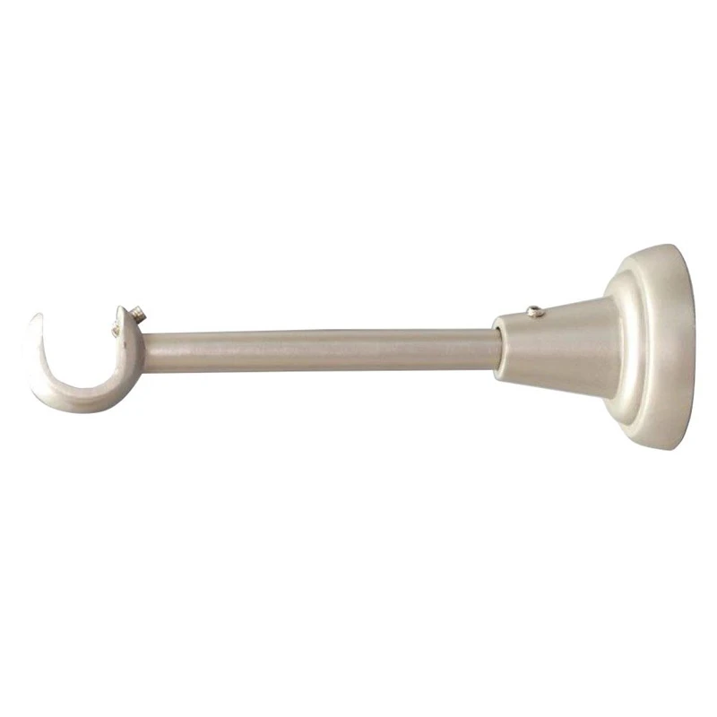 Karnīžu turētājs Nova, matēts sudrabs, 14 cm, D19