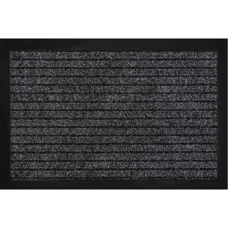 Durų kilimėlis Domoletti KSKHLG-039, antracito sp., 40 cm x 60 cm x 0.65 cm