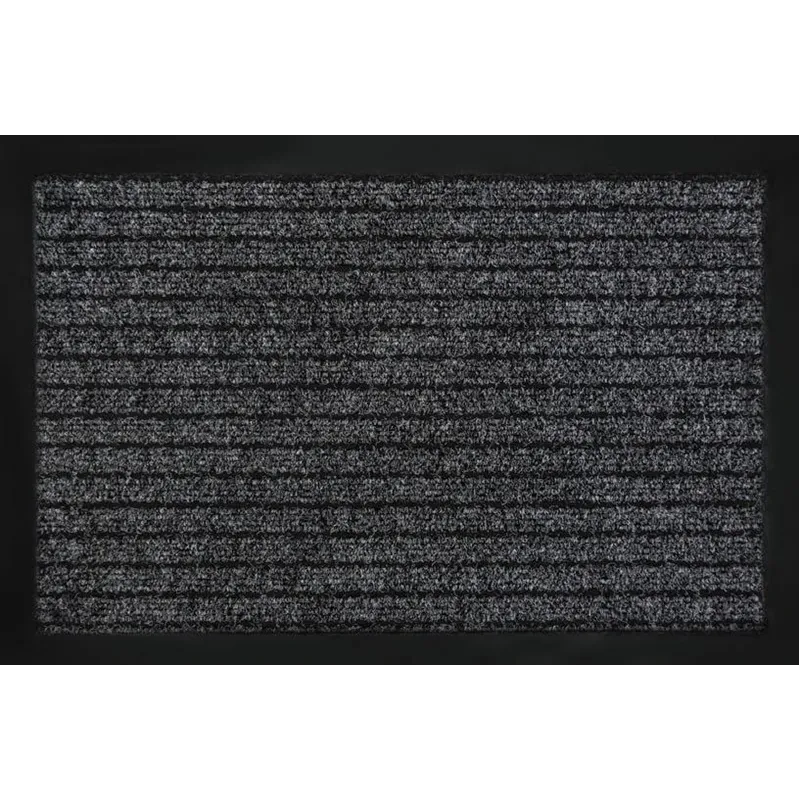 Durvju paklājs Domoletti KSKHLG-040, antracīta krās., 66 cm x 120 cm x 0.65 cm