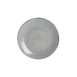 Sķīvis pusd. domoletti brūns ar orn.27cm