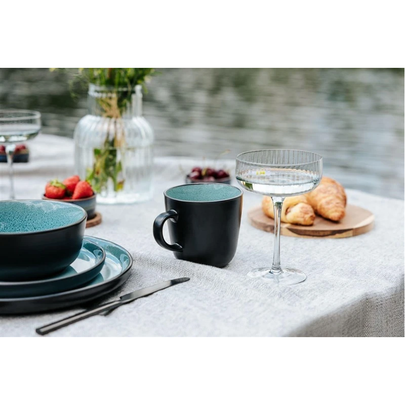 Krūzīte domoletti tumši zaļa 400ml