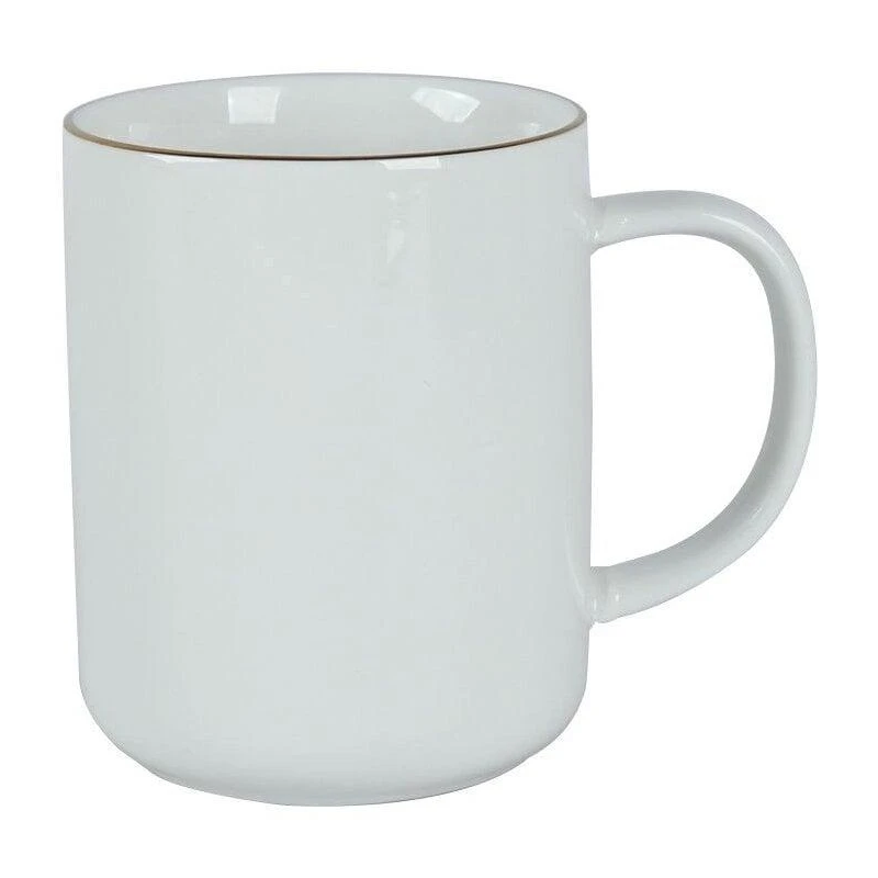 Krūzīte domoletti ar zelta malām 340ml