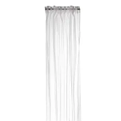 Dieninė užuolaida Domoletti W537128-1-70000, balta sp., 140 cm x 300 cm