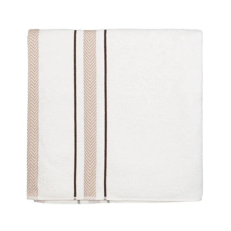 Vannas dvielis Domoletti SOFT, balta krās., 140 cm x 70 cm