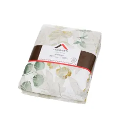 Bedspread printed 160x220 cm leaves