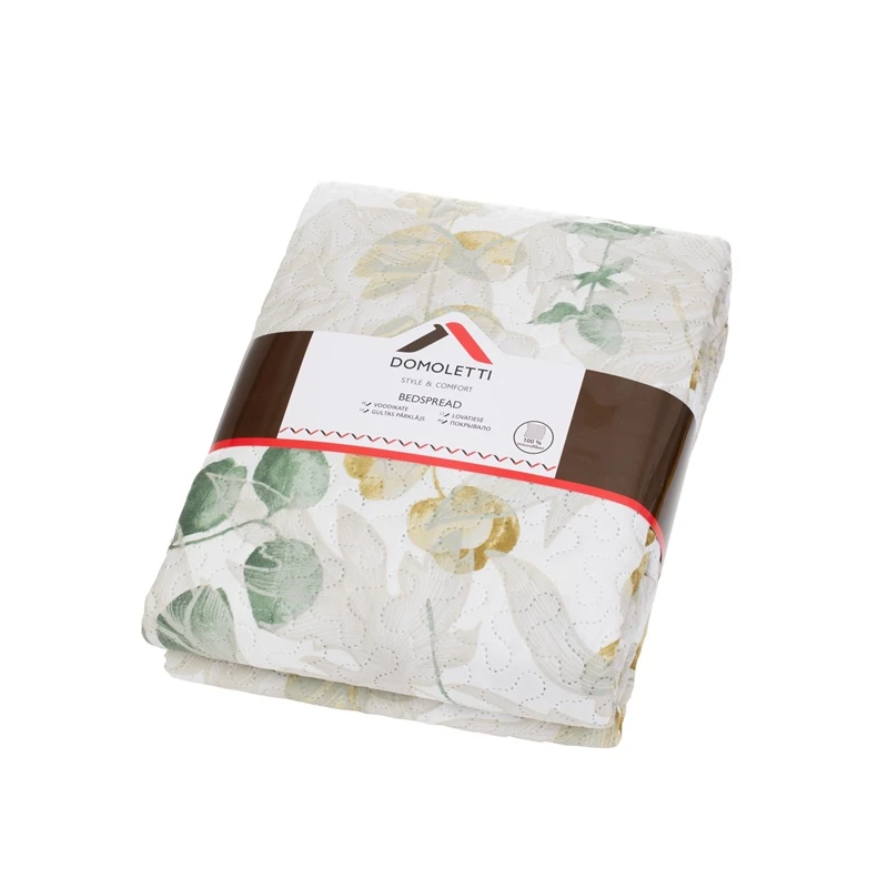 Gultas pārklājs printed 160x220cm lapas